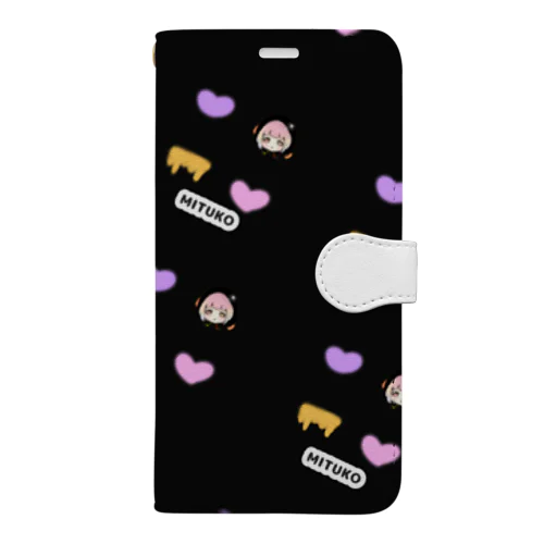 黒蜜みつこちゃん Book-Style Smartphone Case