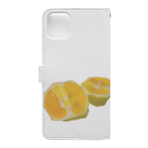 夏の柑橘② Book-Style Smartphone Case