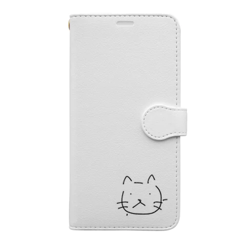 ねこ Book-Style Smartphone Case