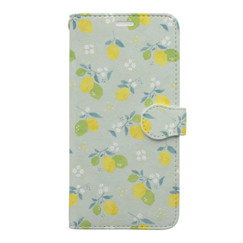 Little Lemon Garden. Book-Style Smartphone Case