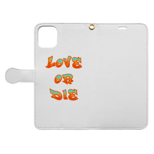 LOVE OR DIE手帳型ケース Book-Style Smartphone Case