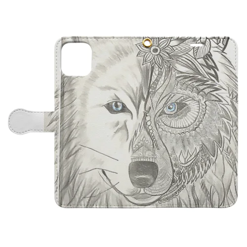 WOLF Totem Book-Style Smartphone Case