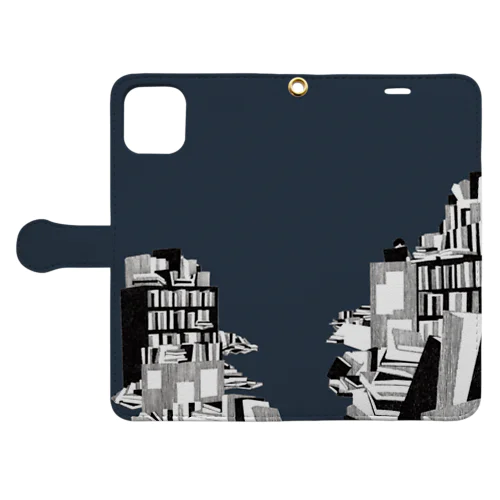 本の海 Book-Style Smartphone Case