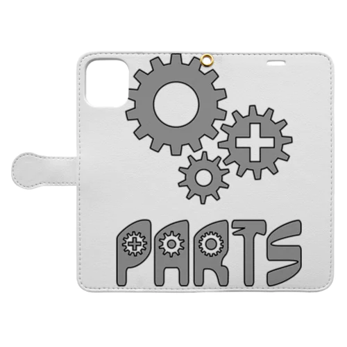 PARTS 手帳型スマホケース