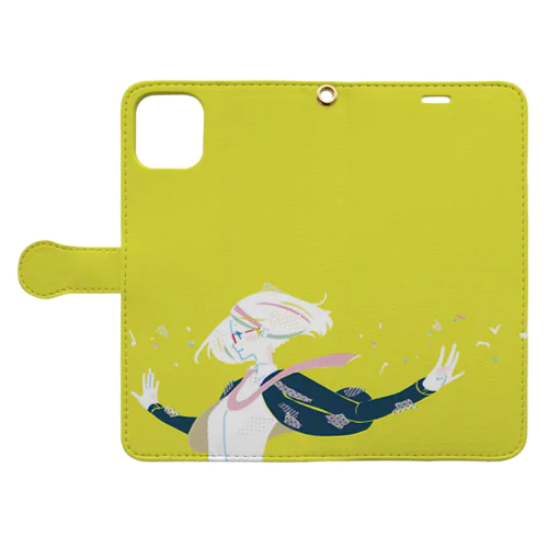 メガネ少女 Book-Style Smartphone Case