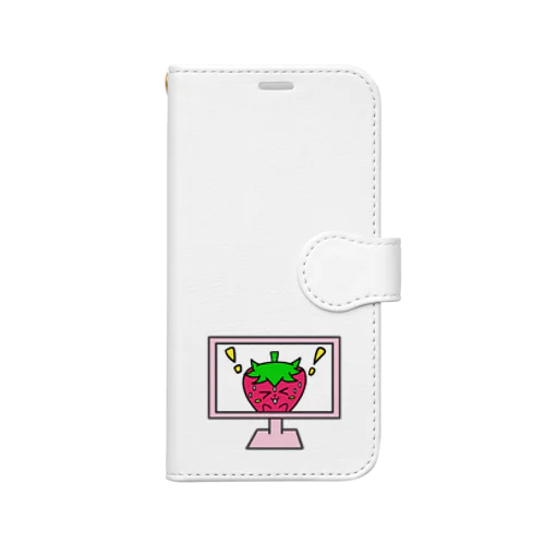 いちごのチーゴくん　テレビ Book-Style Smartphone Case