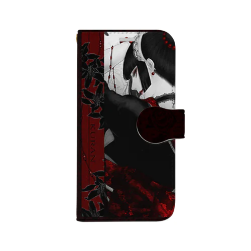 刺青メイドさん-紅蘭- Book-Style Smartphone Case