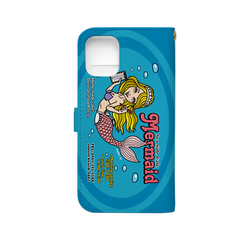 Sea Side Cafe Mermaid Book-Style Smartphone Case