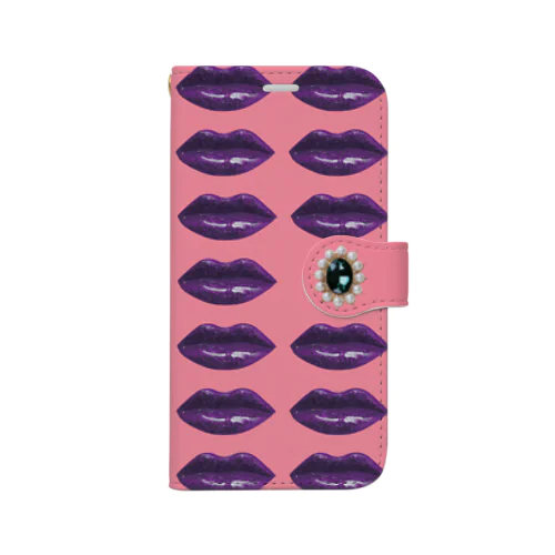 LIP♡LIP♡LIP for iPhone 12 mini Book-Style Smartphone Case