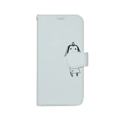 クレオパトラ（ブルーグレー） Book-Style Smartphone Case