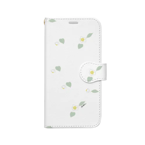 茶の花 Book-Style Smartphone Case