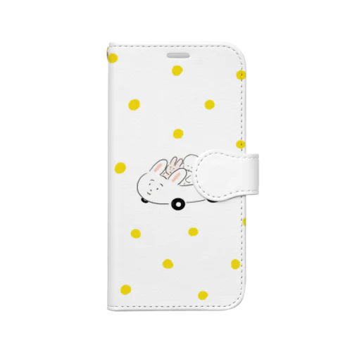 お月見うさちゃんcar🌕 Book-Style Smartphone Case