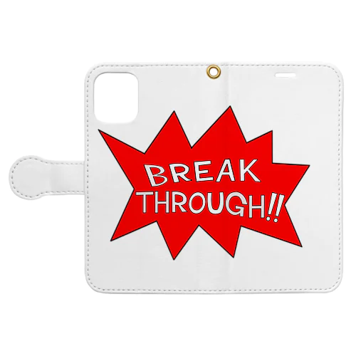 Breakthrough!! 現状打破‼︎ Book-Style Smartphone Case