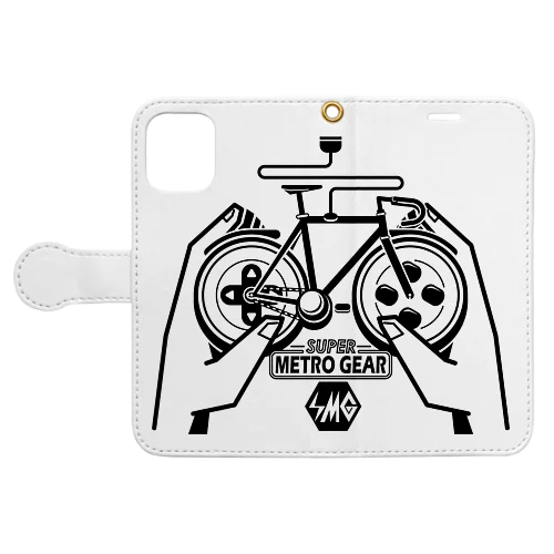 "SUPER METRO GEAR" #2 手帳型スマホケース