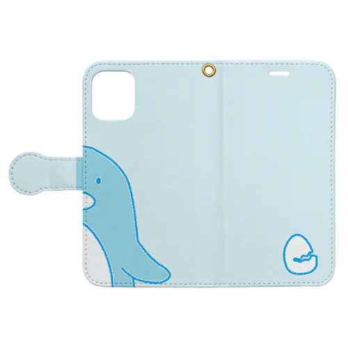 ペンギンちゃんソーダ（B-1） Book-Style Smartphone Case