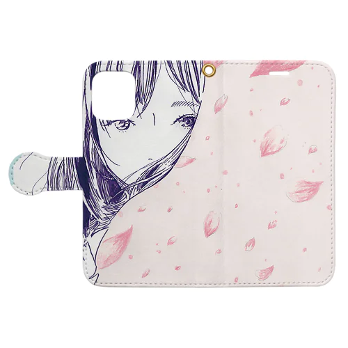 『SAKURA』 Book-Style Smartphone Case