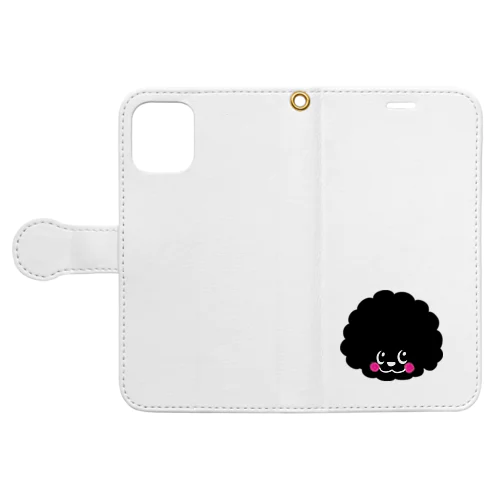 黒プーぷぅちゃん Book-Style Smartphone Case