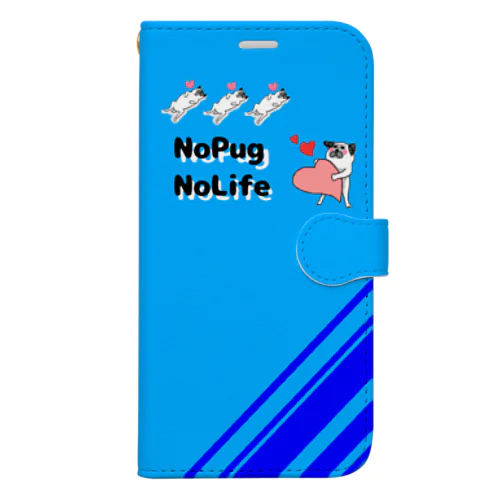 nopug nolife.blue Book-Style Smartphone Case