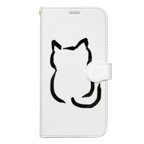 墨ねこさん Book-Style Smartphone Case