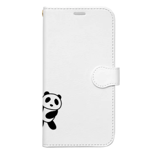 チラ見パンダ★Chirami Panda★ Book-Style Smartphone Case