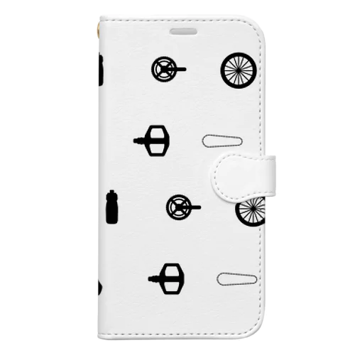 chari モノグラム Book-Style Smartphone Case