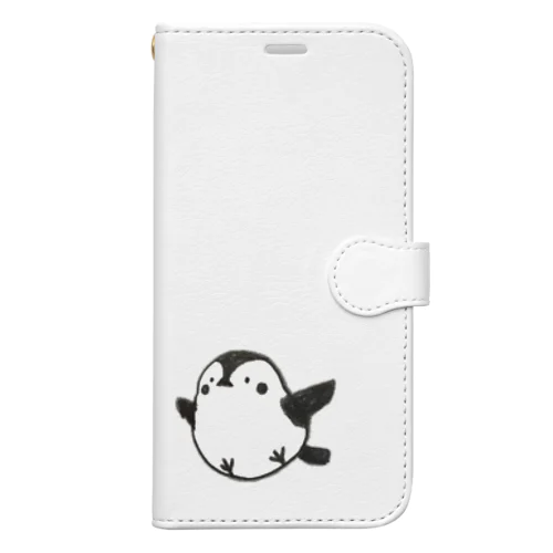 hacy's スズメイラスト Book-Style Smartphone Case