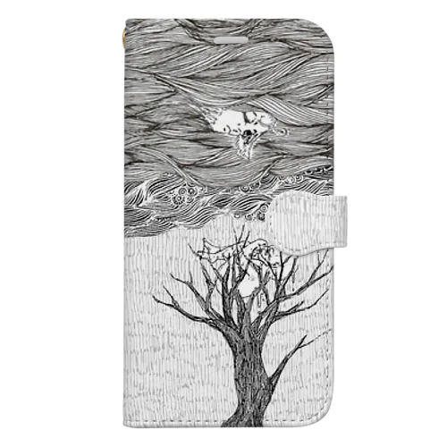 ぬっとしたぬ Book-Style Smartphone Case