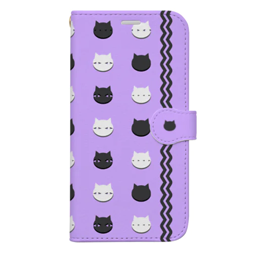 シャレオツねこ Book-Style Smartphone Case