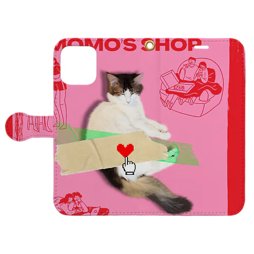 MOMO's shop 手帳型スマホケース