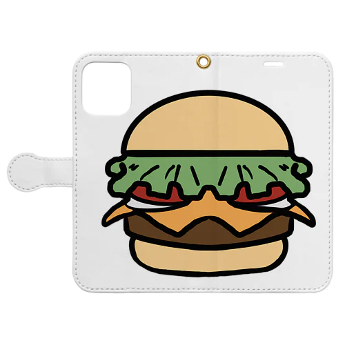 Epic Hamburger  手帳型スマホケース