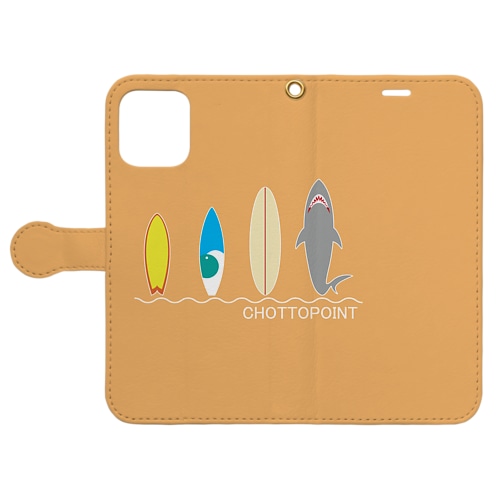 サメボード Book-Style Smartphone Case