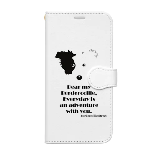 Border Collie hf-1 Book-Style Smartphone Case