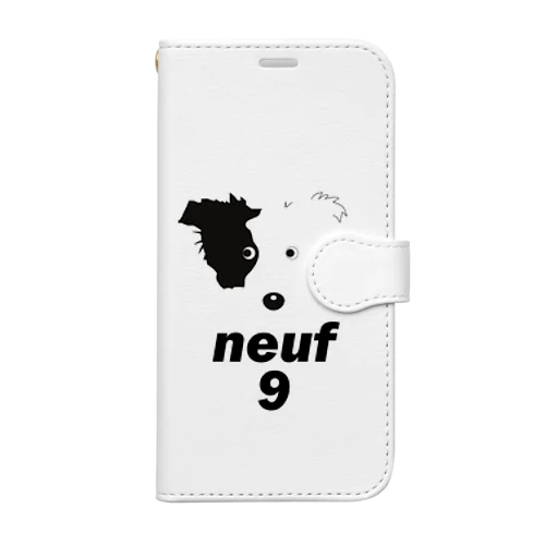 Border Collie nf9 Book-Style Smartphone Case