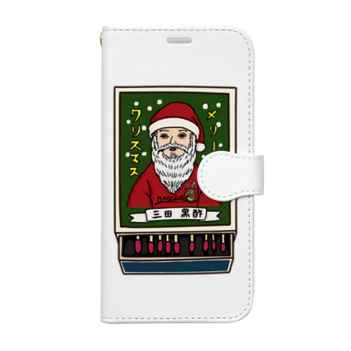 クリスマス限定マッチ箱 Book-Style Smartphone Case