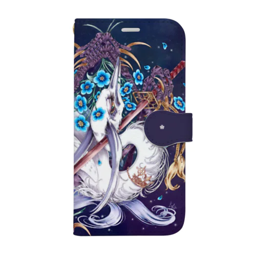 iPhone12/12Pro【Sylvatica】 Book-Style Smartphone Case