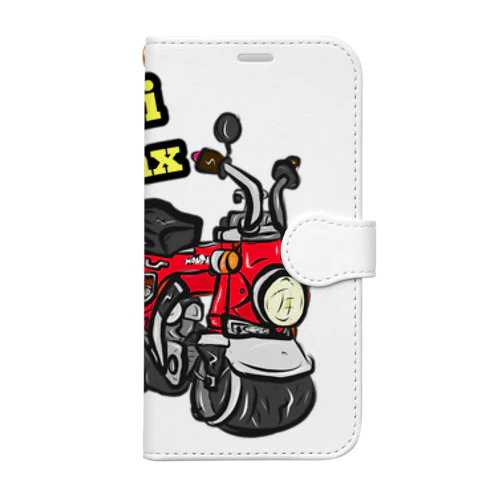 ミニバイクシリーズ (ダックスver) Book-Style Smartphone Case