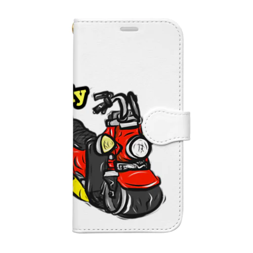 数量限定ミニバイクシリーズ(道楽Chaly ver) Book-Style Smartphone Case