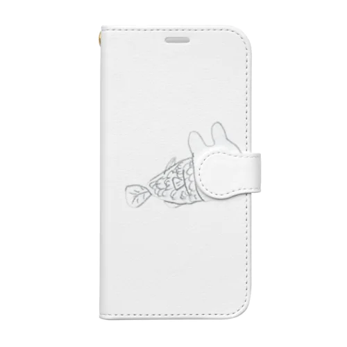 兎面魚 Book-Style Smartphone Case