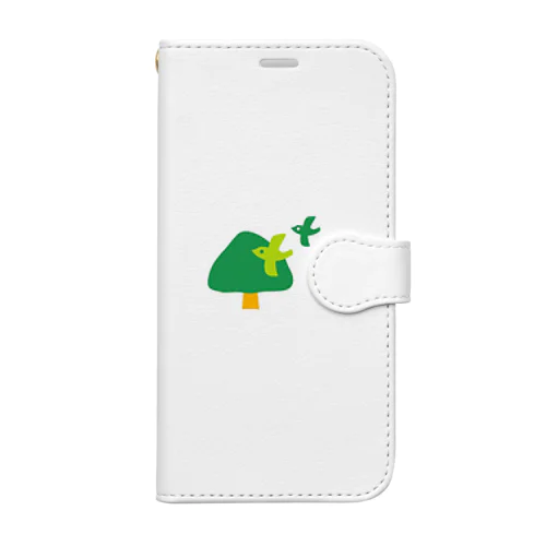 くすの木くん Book-Style Smartphone Case