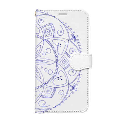 楽喜曼荼羅アート　2 Book-Style Smartphone Case