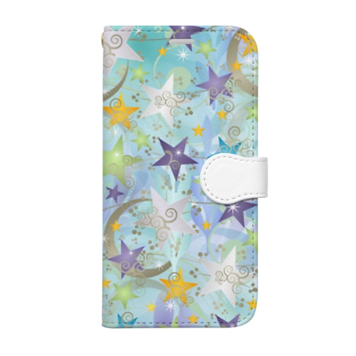 星　＆流星 Book-Style Smartphone Case