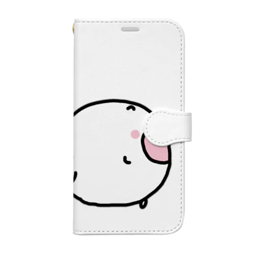 幸せのカギしっぽねこです Book-Style Smartphone Case