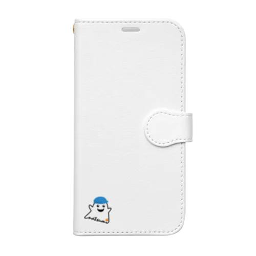 おばけモチーフ Book-Style Smartphone Case