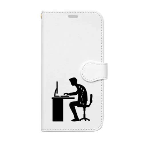 SYACHIKU(社畜) Book-Style Smartphone Case