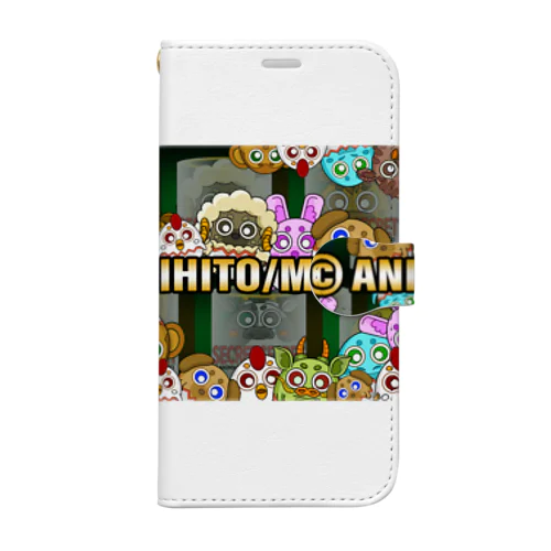 ANIMAGA 　+テキスト 手帳型スマホケース