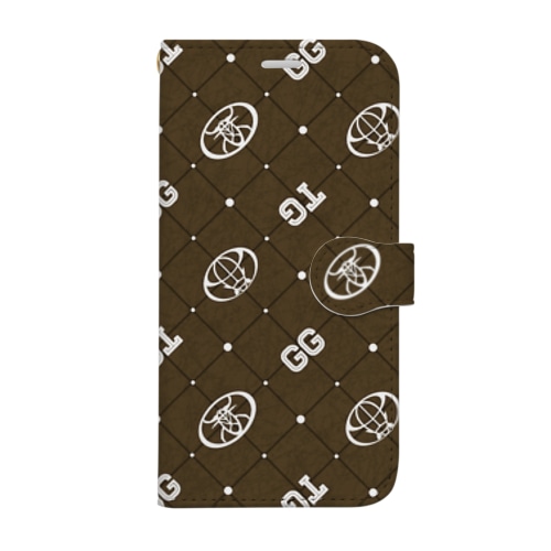 憧れの水生昆虫 Book-Style Smartphone Case