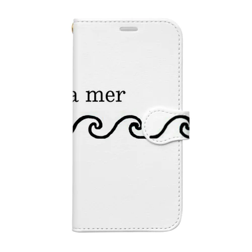 海のくまさん Book-Style Smartphone Case