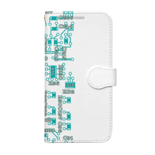 基盤 Book-Style Smartphone Case