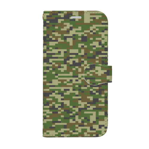 PixCamo Woodland Low visibility Book-Style Smartphone Case