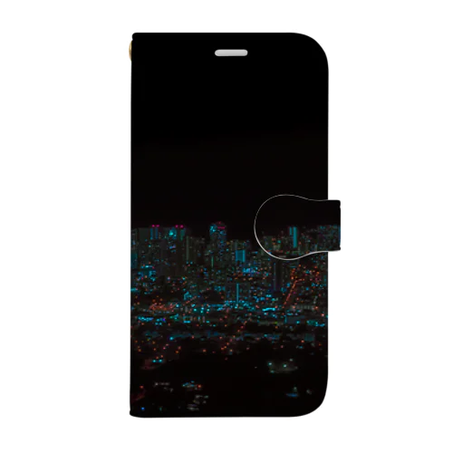 The night view. Book-Style Smartphone Case